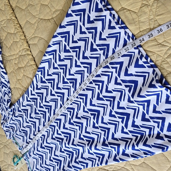 Hatley Blue Crush Cevron Dress - Picture 7 of 14